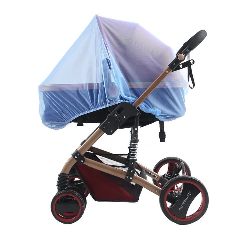 Cross-border New Nylon 3 Colors Infant Universal Stroller Full/Half Cover Mosquito Net