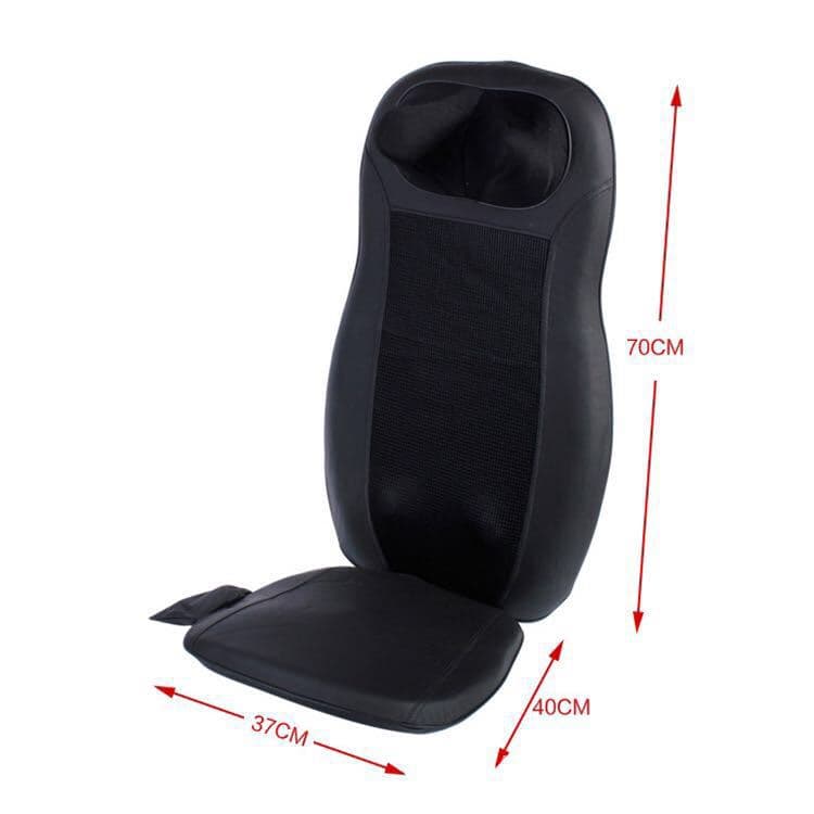 Massager Neck Waist Multi-Function Spine Heating Massage Cushion Ultra-Thin Car and Home Dual-Use Massager