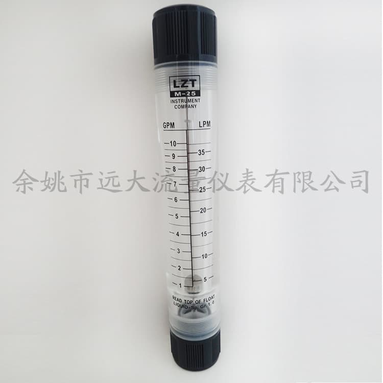 Factory Flowmeter Wholesale LZT-25G Round Tube Type Organic Glass Threaded Flowmeter