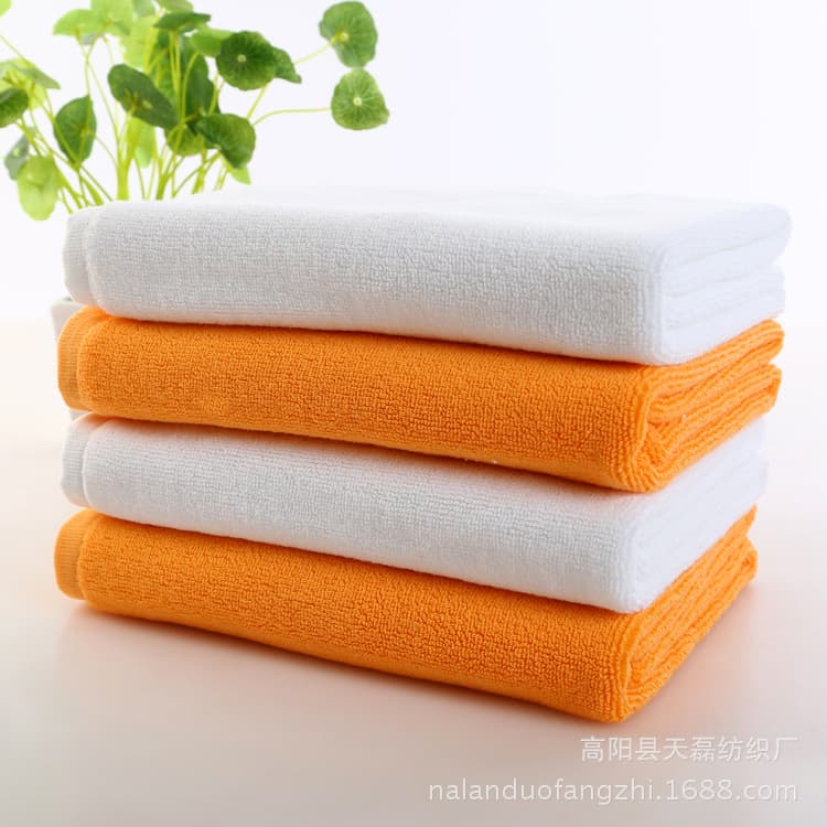 Pure cotton thickened floor mat, home use, hotel room, bathroom mat, anti-slip carpet, 50*80 cm pillowcase, stool cover