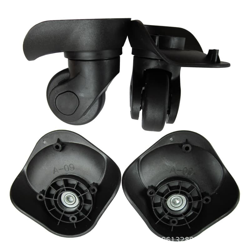 A09 Silent Single Row Wheel for Luggage Travel Suitcase Universal Wheel Bag Wheel Accessory Foot Wheel Nylon Material