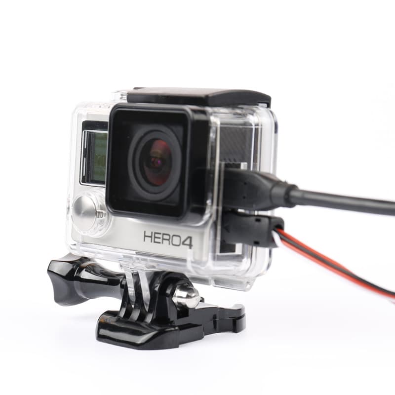Special diving case for gopro hero4 3+ 3 action camera, side-opening protective case, GOPRO accessories