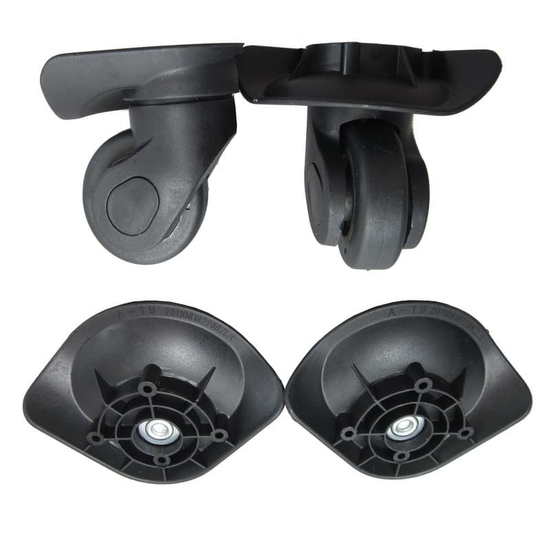 A19 silent single-row wheels large size, pull rod case travel suitcase luggage bag wheel accessories swivel casters.