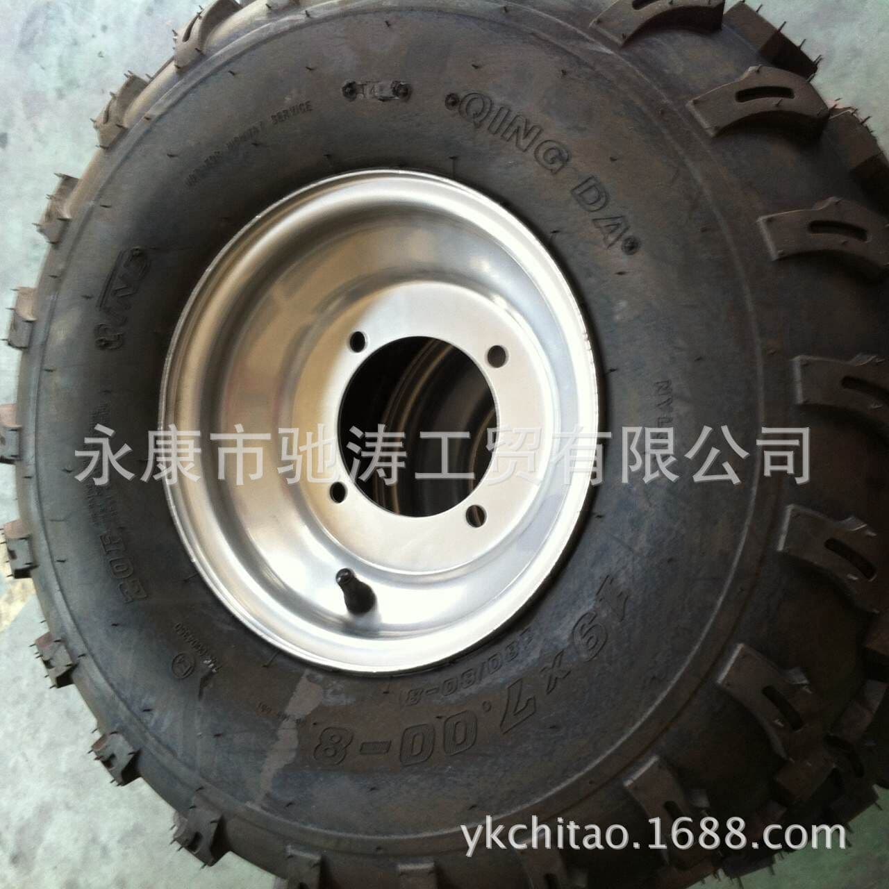 19x7.00-8 Tubeless Tires for Agricultural Vehicles, 8-inch 18*9.50-8 Tubeless Tires