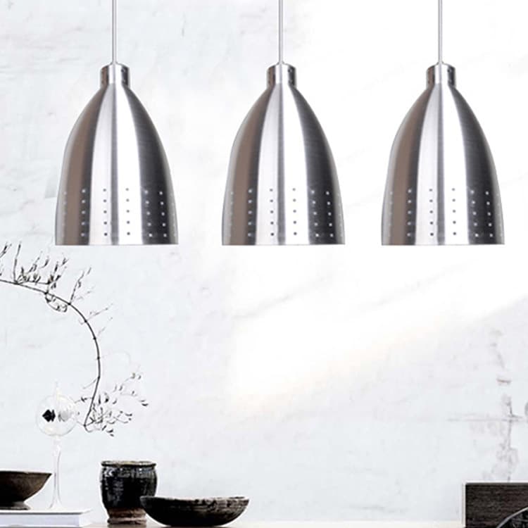 Modern Barbershop Salon Corridor Bar Pendant Lamp Dining Pendant Light, Stylish Simple Personality Aluminum Lampshade Single Head