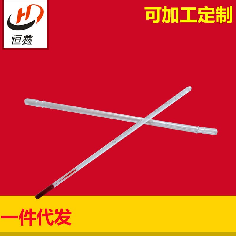 Cross-border Incubation Red Mercury Thermometer for Incubators Precision Glass Thermometer for Incubation Boxes Wholesale Export