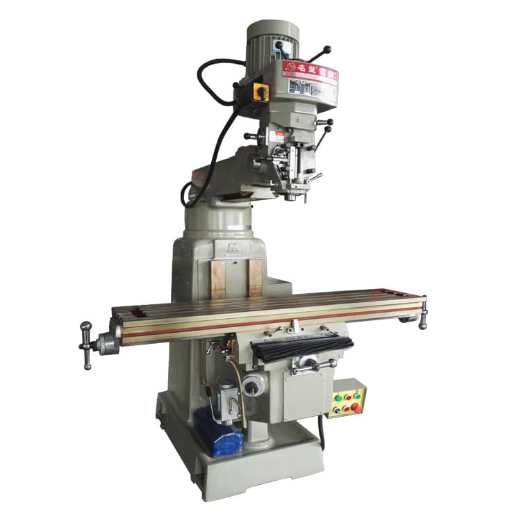 Taiwan Quality M3 M4 M5 High Precision Small Turret Milling Machine, Shanghai Manufacturer Direct Sales, Lightweight and Flexible Milling