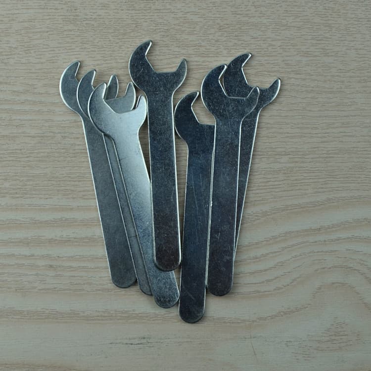 In-Stock Universal Tool Wholesale Bathroom Furniture Vehicle Matching Single-End Stamped One-Time Use Open-End Wrench