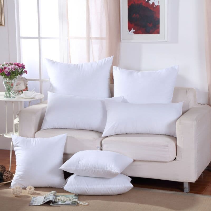 Down Pillow Inserts Home Decor Pillow Core 100% Cotton Shell Hollow Fiber Fill Standard Size 20x26 Inches
