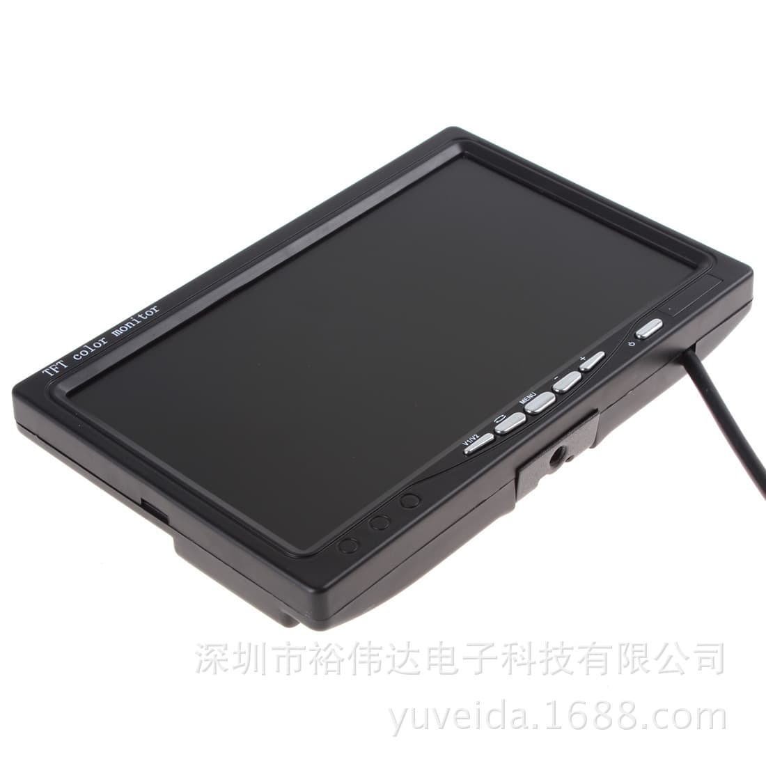 7-inch Vehicle Monitor for Reverse Camera, Backup Camera Display for Trucks and Harvesters