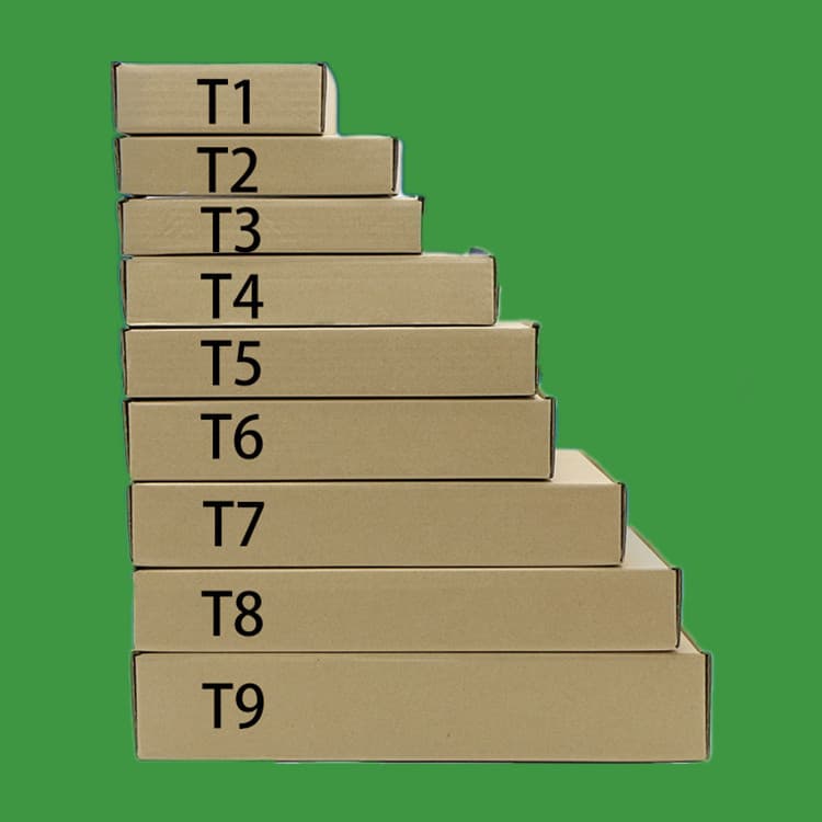 T1-T6 aircraft box three-layer hard logistics packaging clothing packaging box bra belt color jewelry postal carton