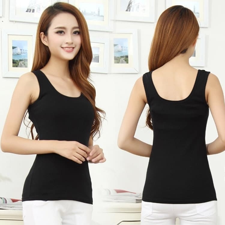 Factory Direct Sales Wholesale Spring and Summer Women's Tops Pajamas Cotton Sports Bottoming Camisole Women's Summer Plus Velvet Yoga