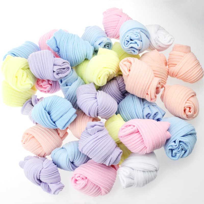 Unisex student socks white socks candy color pantyhose amusement park hot-selling adult socks thickened extended children's socks
