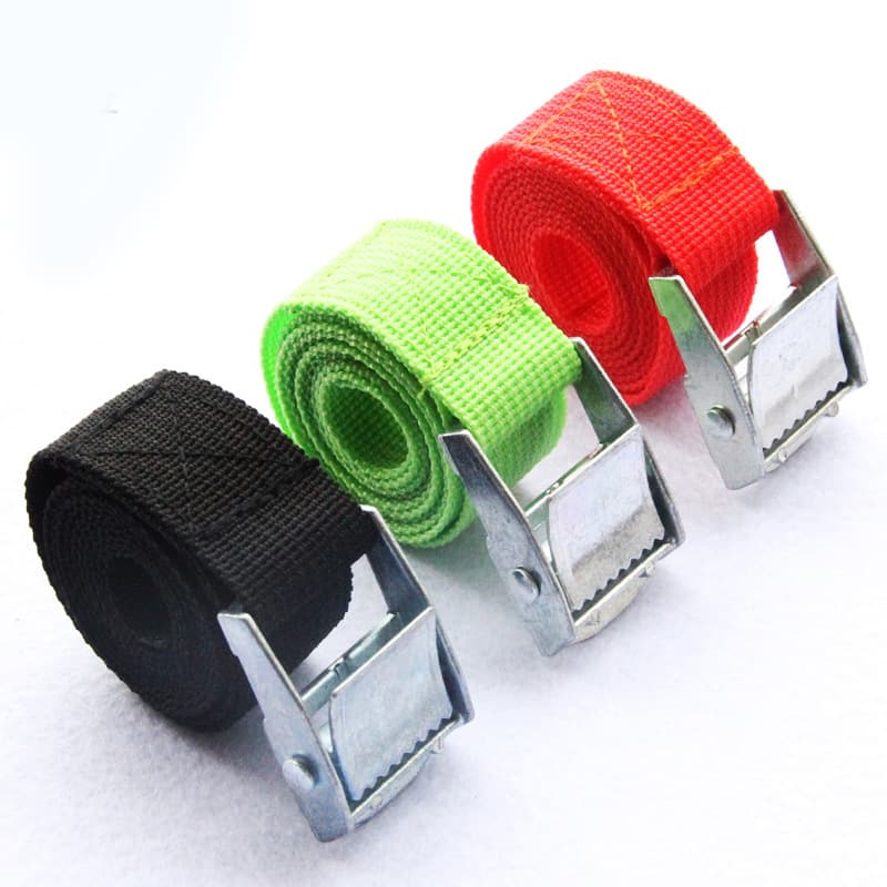 Spot goods binding belt zinc alloy press buckle strap car tightening strap packaging tightening belt simple rope tightener
