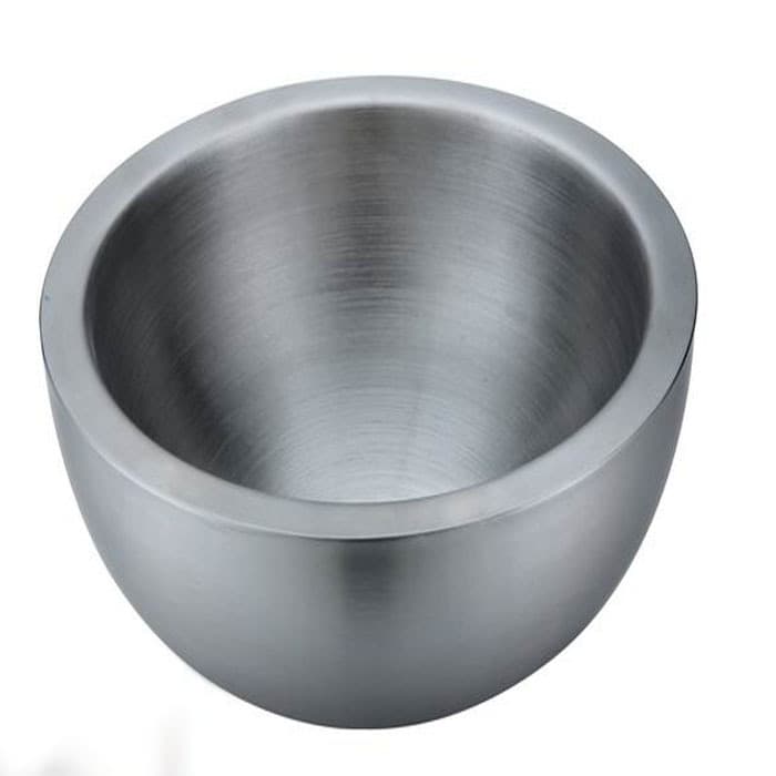 Stainless Steel Fruit Plate Salad Bowl Soup Bowl Mixing Bowl Fruit Bowl Double Layer Salad Bowl Salad Bowl