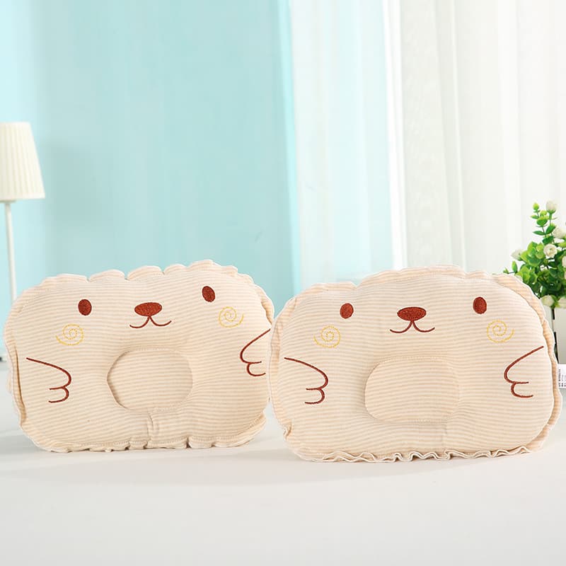 Baby Products Sunflower Baby Pillow Cotton Embroidered Infant Pillow