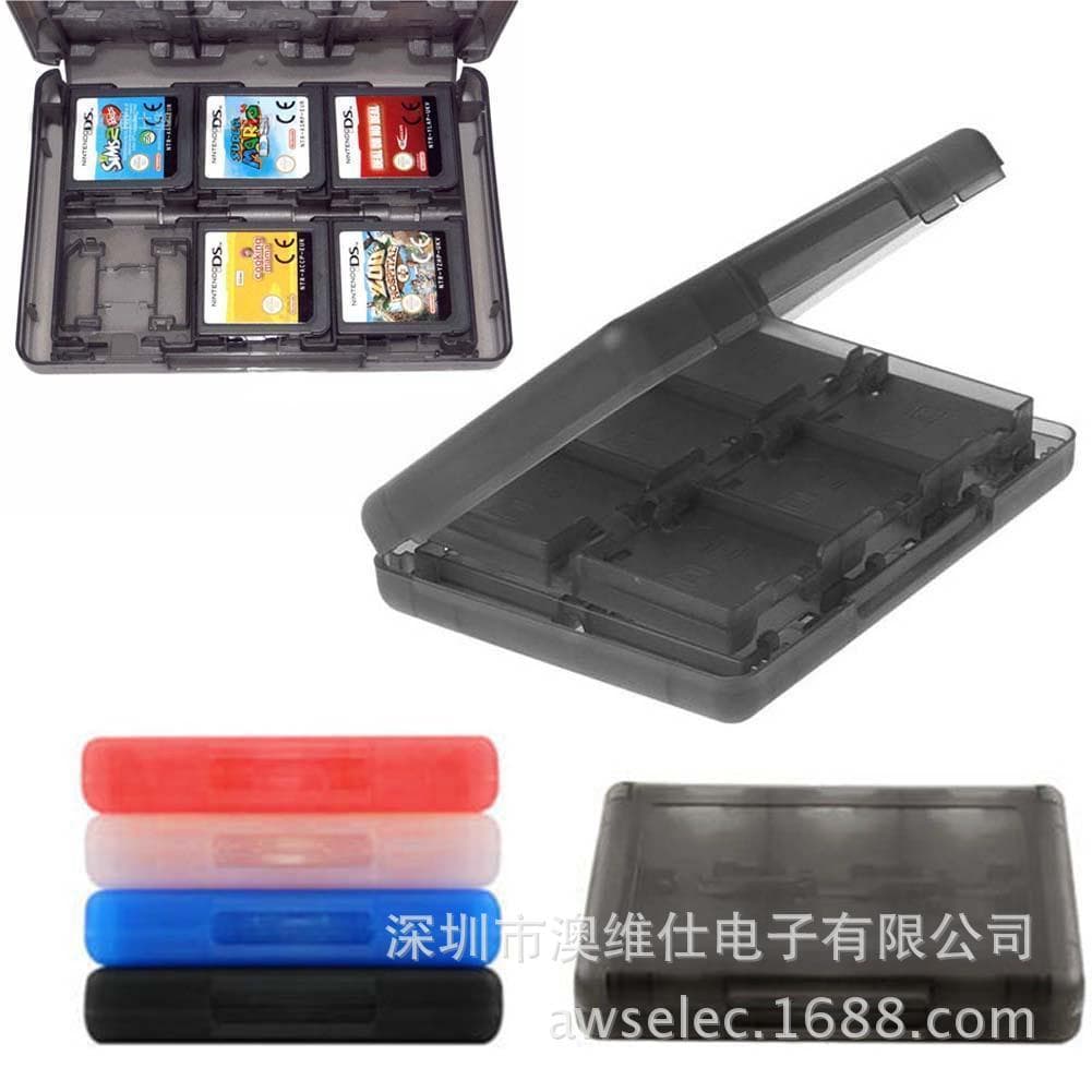 Suitable for 2Ds New 3Ds 3Dsxl 24 28-in-1 Cartridge Box, Game Card Storage Box, Burning Card Box