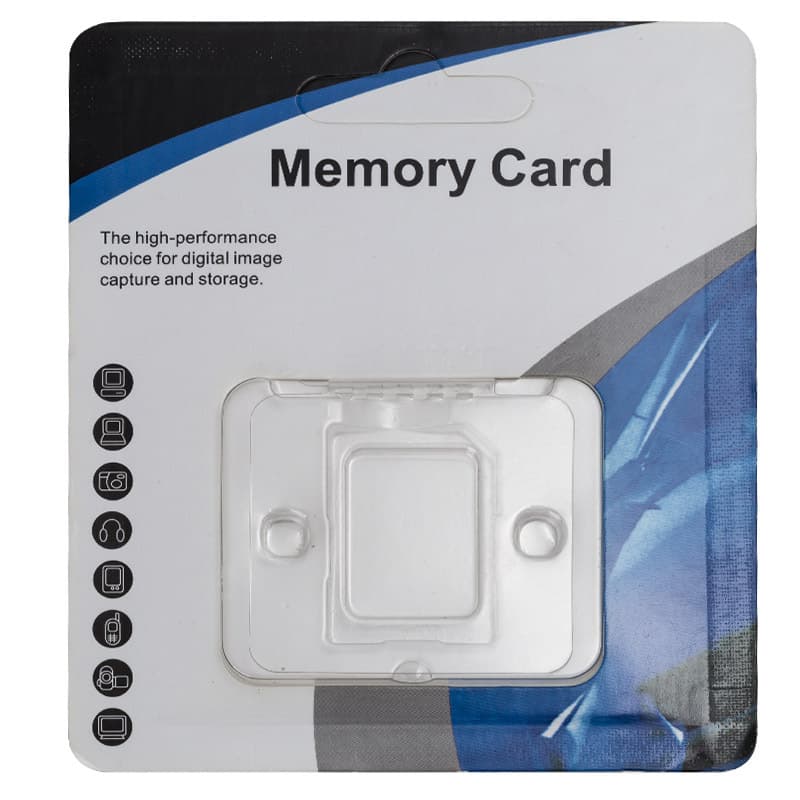 Factory Wholesale Neutral TF Card Paper Packaging Single TF Card Packaging Double Card Paper Packaging Storage Box Large Card Small White Box