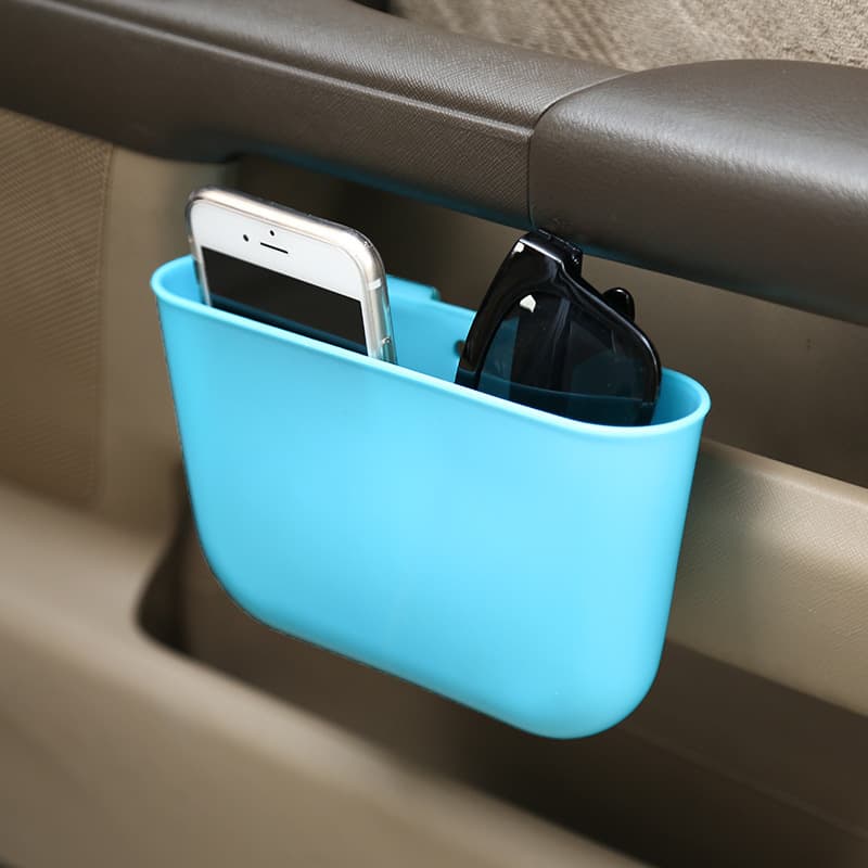 Creative Car Accessories Hanging Trash Can for Car Interior, Car Storage Organizer Box, Small Car Garbage Bin