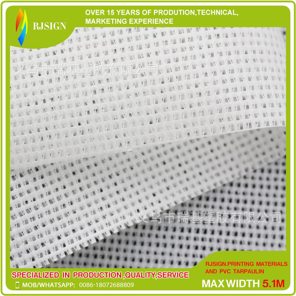 Outdoor PVC Canvas, Knife-coated Fabric, Mesh Fabric, Outdoor Promotional Lightbox Advertising Fabric Production