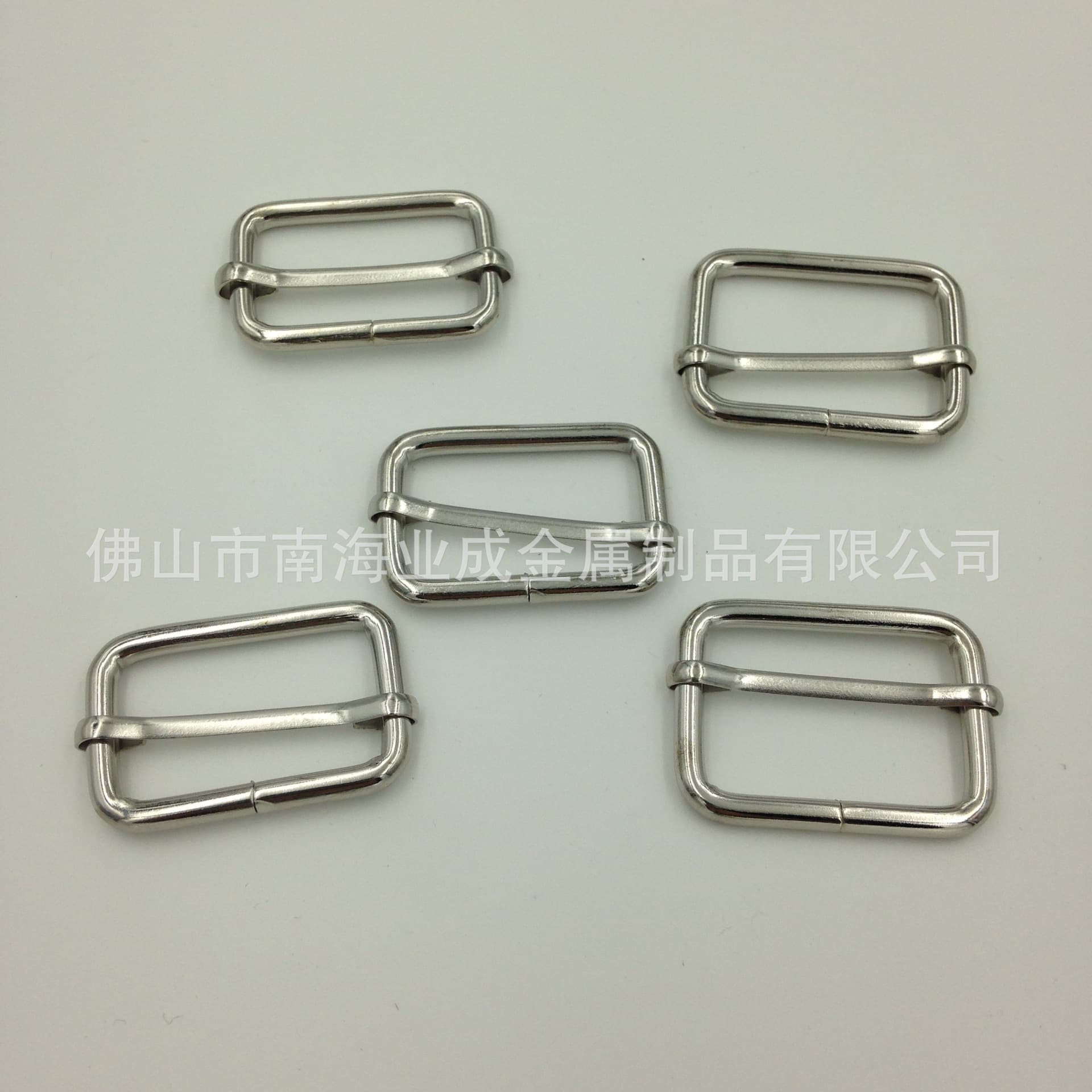 Yecheng Metal Wire Buckles, Pull-Heart Buckles, Three-Gear Buckles, Rectangular Buckles, Electrophoretic Black Gold, Luggage Hardware Accessories