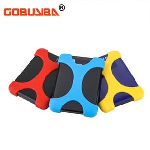 2.5-inch Portable Hard Drive Protective Case Universal Silicone Case Shockproof and Drop-Proof Hard Drive Cover