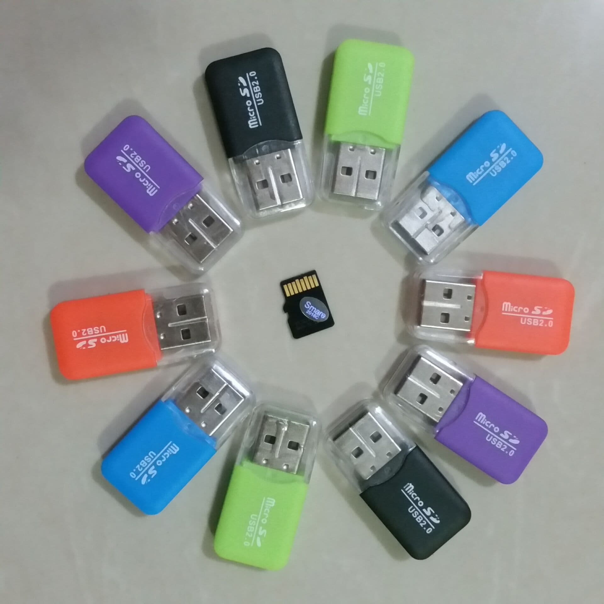 Card Reader Factory [Mini Bingshuang TF Card Reader] Factory Wholesale TF Card Reader USB2.0