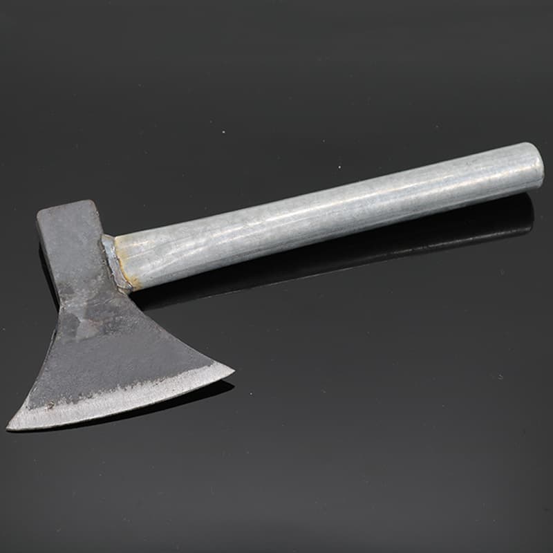 Iron Handle Axe Reinforced Axe Wood Splitting Axe Construction Tool Chopping Axe Household Axe
