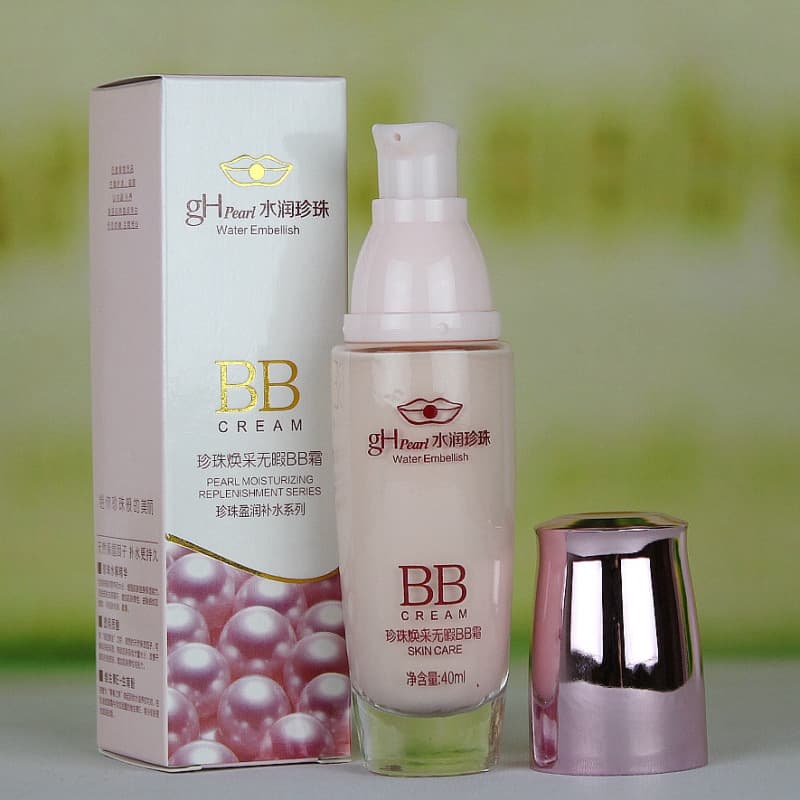 Authentic Hydrating Pearl BB Cream Pearl Delicate Smooth Contouring CC Cream 40ml Primer Cream Makeup Skin Care