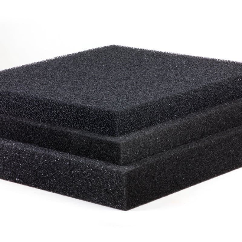 Manufacturer supplies fish tank filter cotton water purification black biochemical cotton aquarium filter cotton sponge filter material fish pond