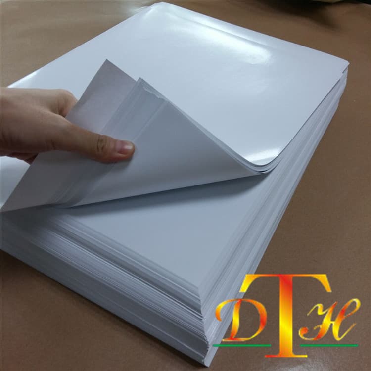 High-temperature resistant release paper, single plastic single silicone, 200g 250g 300g white yellow, high flatness isolation paper