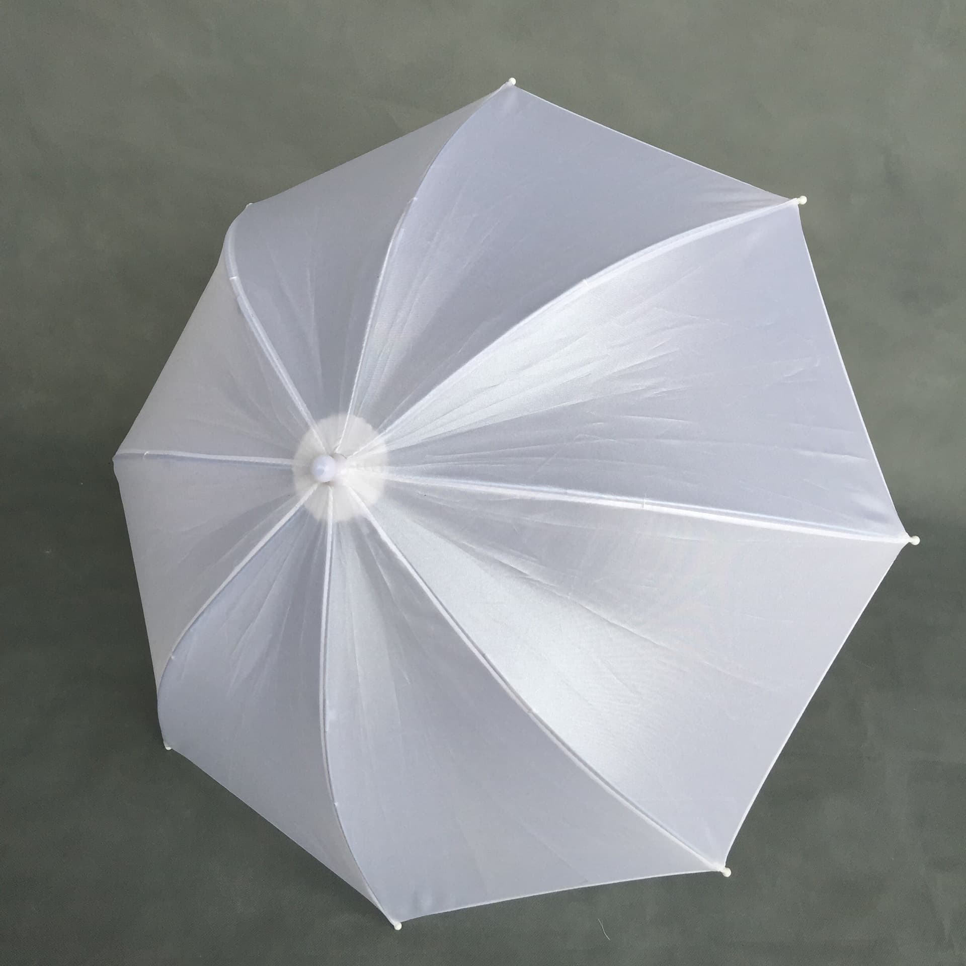 Satin Lace Trim UV Protection Parasol Wedding Umbrella