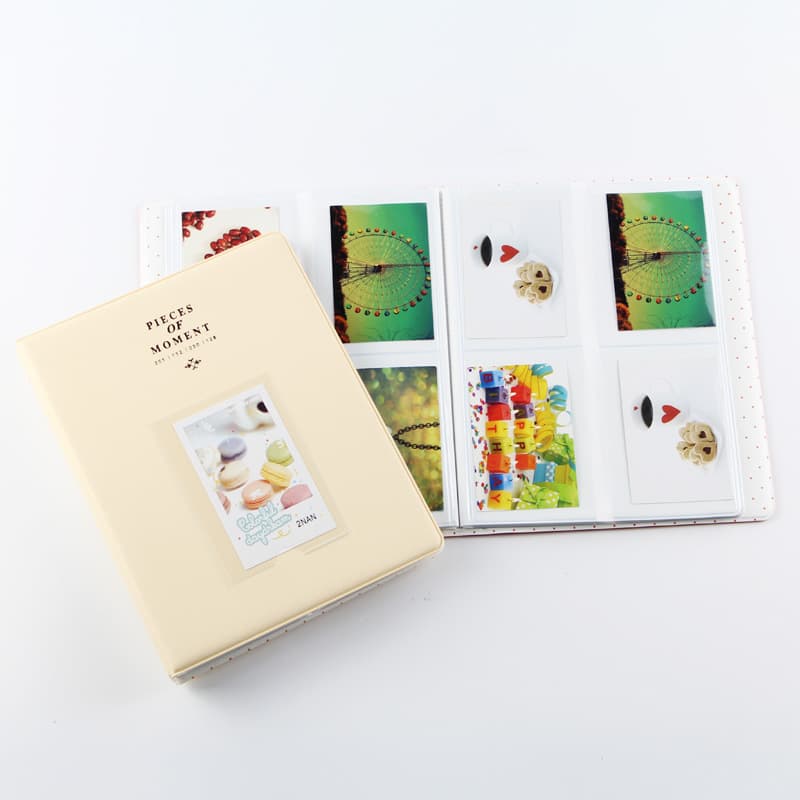 Manufacturer wholesale dessert time standard 3-inch polaroid photo album 128 into large capacity insert photo storage book