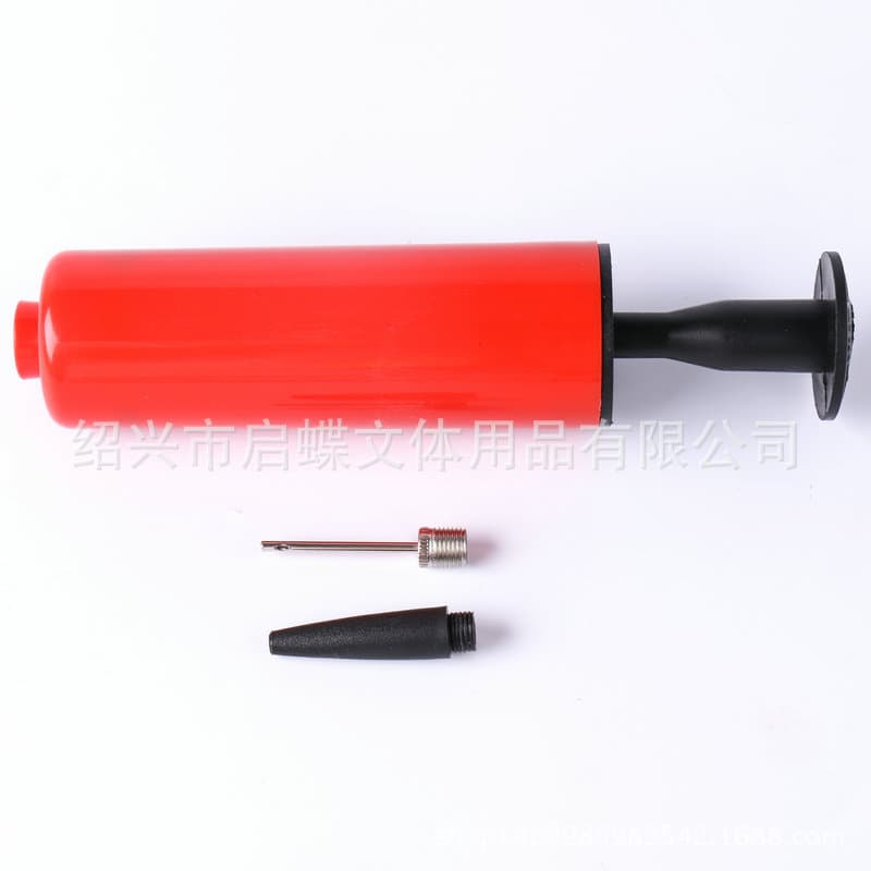 Mini balloon push inflator, 6-inch plastic air pump, mini portable manual inflator pump