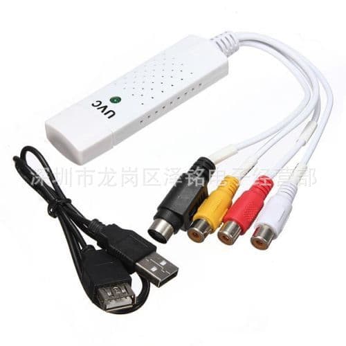 USB video capture card, one-channel monitoring video card, converts camera images and TV signals to computer monitoring.