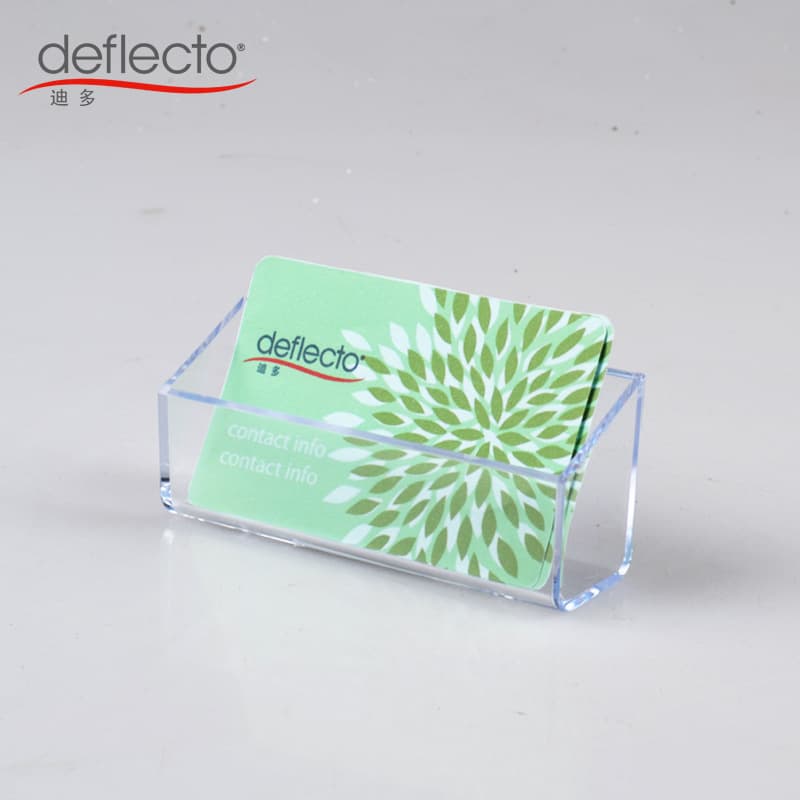 American-made Dido factory direct sales: High-transparency wall-mounted card holder, multi-functional business card holder, various options available, screen-printable.