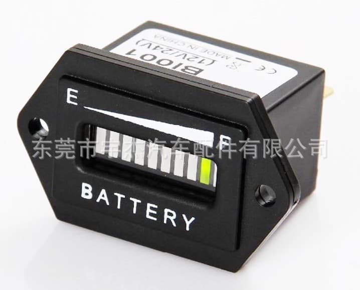 Manufacturer 36V Battery Capacity Indicator with LED Light for Golf Cart, Electric Vehicle, Marine, Automotive