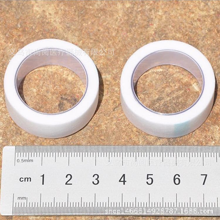 Non-woven adhesive tape 1.25*4.5m emergency accessory, paper individually packaged breathable non-woven adhesive cloth.
