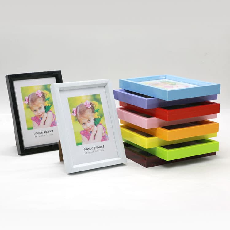 Plastic photo frame, photo frame wall/daily necessities photo wall accessories, picture frame, certificate frame, children's photo frame, A4 photo frame