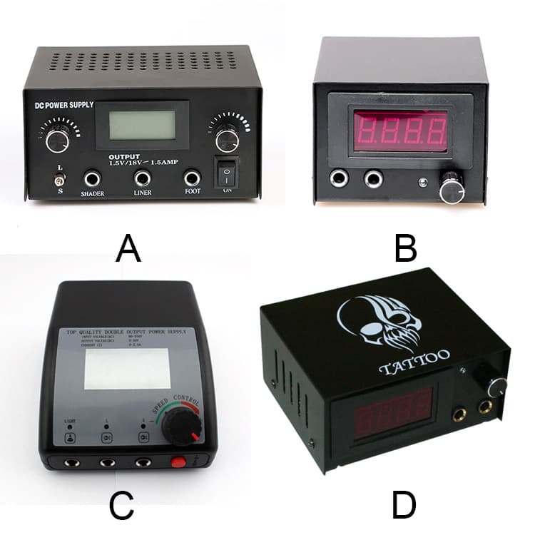 Tattoo Power Supply Regulator Tattoo Machine Kit Power Dual-Use Power Regulator Tattoo Accessories