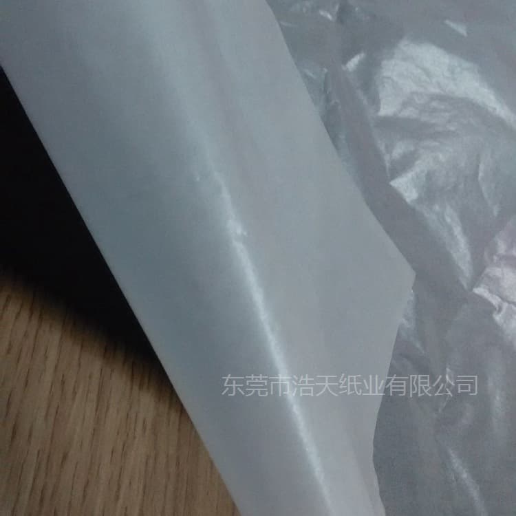 Factory direct 23g/31g waxed paper, glossy paper, white semi-transparent oiled paper E18.
