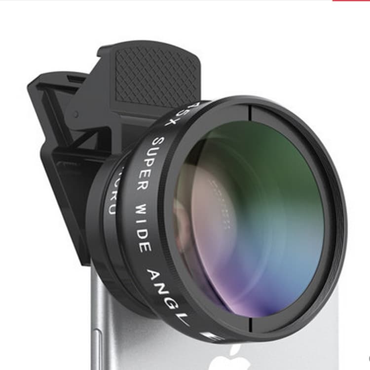 Factory Wholesale 0.45x Super Wide Angle Macro Lens Universal Phone SLR External Camera Cross-border Special Effects