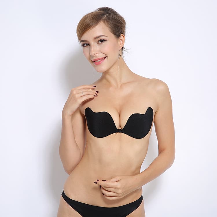 【Factory Wholesale】Thin Mango-Shaped Seamless Push-up Invisible Bra Strapless Underwear Nipple Covers