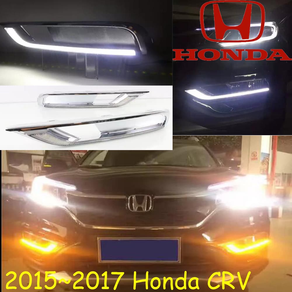 Suitable for Honda CRV daytime running lights headlights CR-V fog lights daytime running lights headlights 2015~2016 models