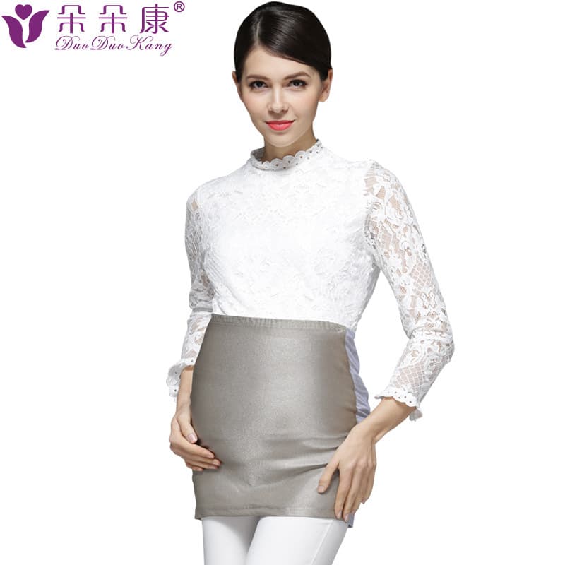 Anti-Radiation Maternity Dress, Reverse Radiation Belly Cover, Inner Wear Silver Fiber Camisole, Spring and Summer Style for Fetal Protection, Model 8120