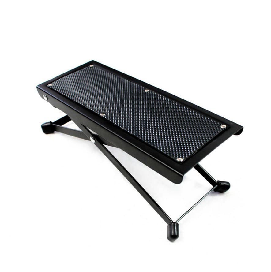 Guitar Footrest Folk Acoustic Guitar Pedal Classical Guitar Foot Stool 5-Level Adjustable Foot Pedal
