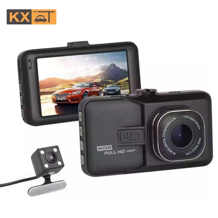 Factory zinc alloy belongs to HD 1080p 3-inch black King Kong dual lens car driving recorder car dvr