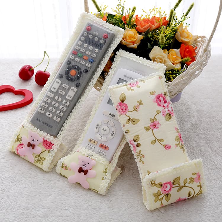 Wholesale Pink Bear Country Fabric Remote Control Cover, Protective Sleeve and Dust Cover for AliExpress eBay