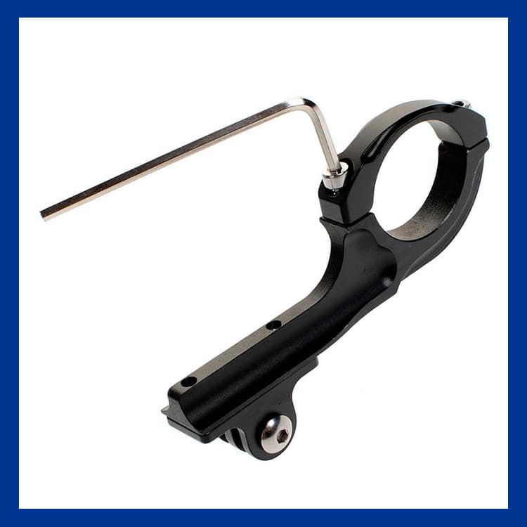 GoPro Bike Mount, Xiaomi Yi Accessories, Hero4 Bicycle Bracket, Aluminum Alloy Bike Clip