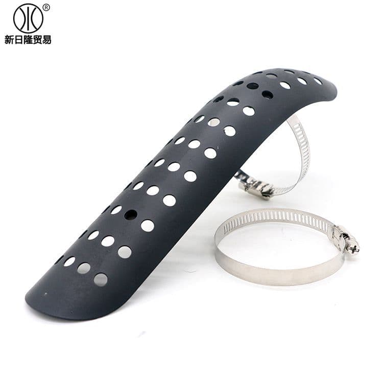 Heat Shield Exhaust Pipe Cover for Harley Cruising Motorcycle Vintage Modification Accessories Iron Horse 400 Anti-Heat Cover